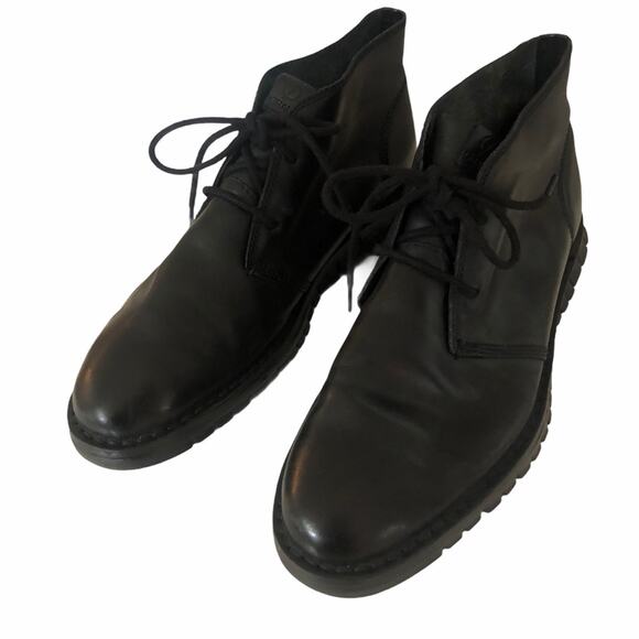 Cole Haan Mens Zerogrand Stitchout Chukka boots Black Style C 27045 - Picture 1 of 12